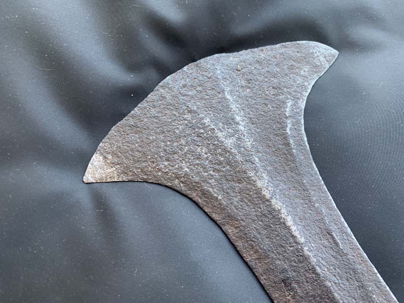 Кинжал «Зимбабве» или «Ikakalaka» Африканское оружие старый нож из племени Конда (Заир)