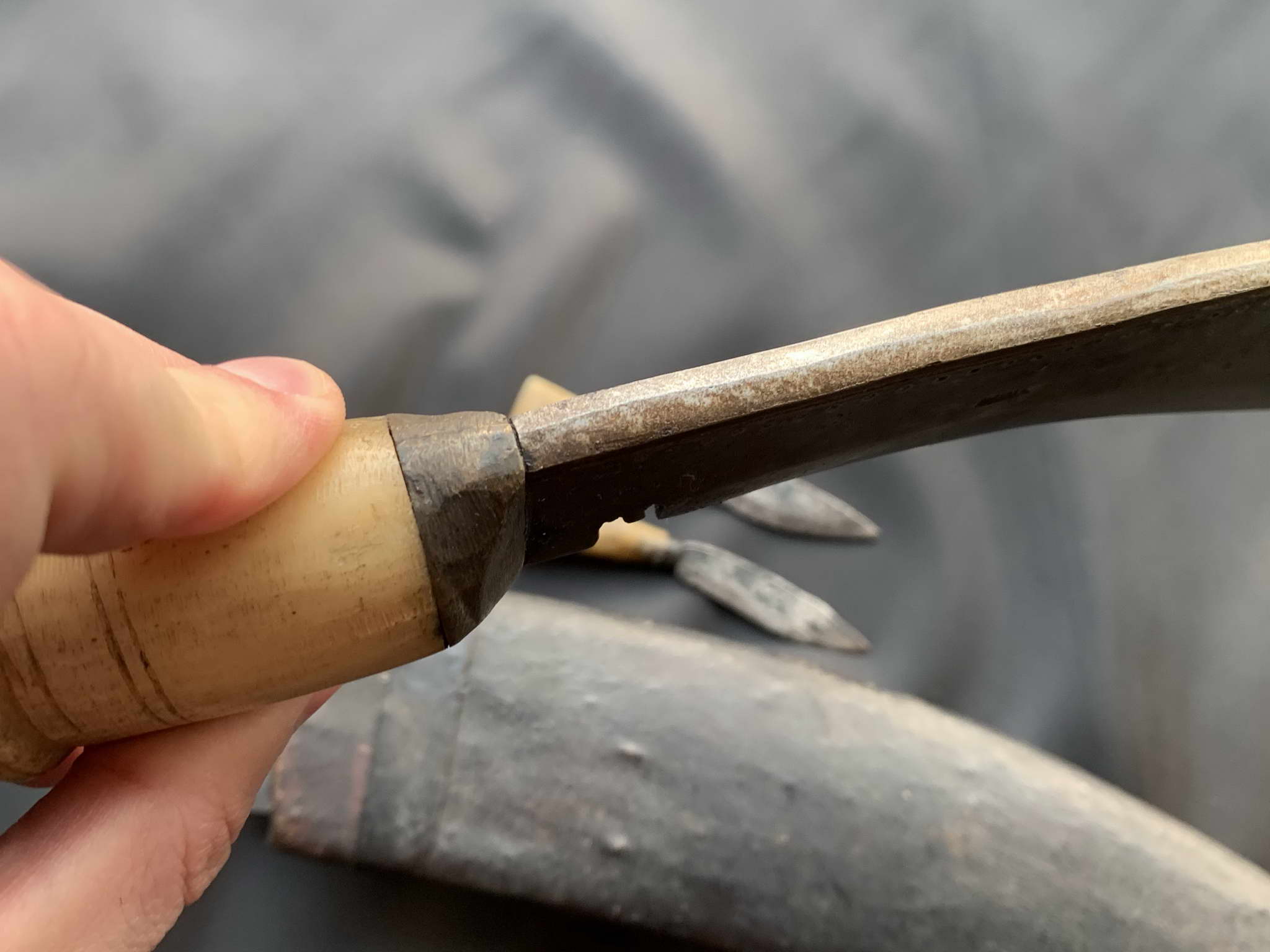 Антикварный Кукри Непальский нож Гурков