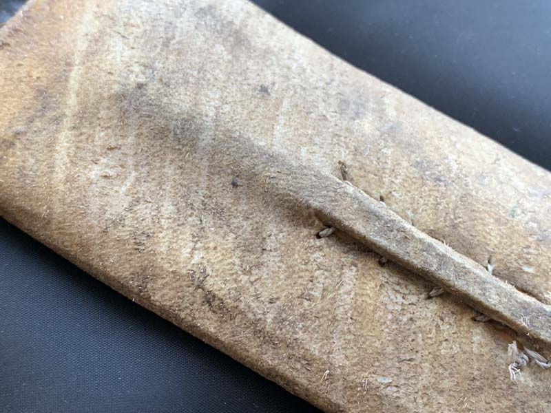 Африканский меч Seme с племени Масаи с толстым и тяжелым лезвием