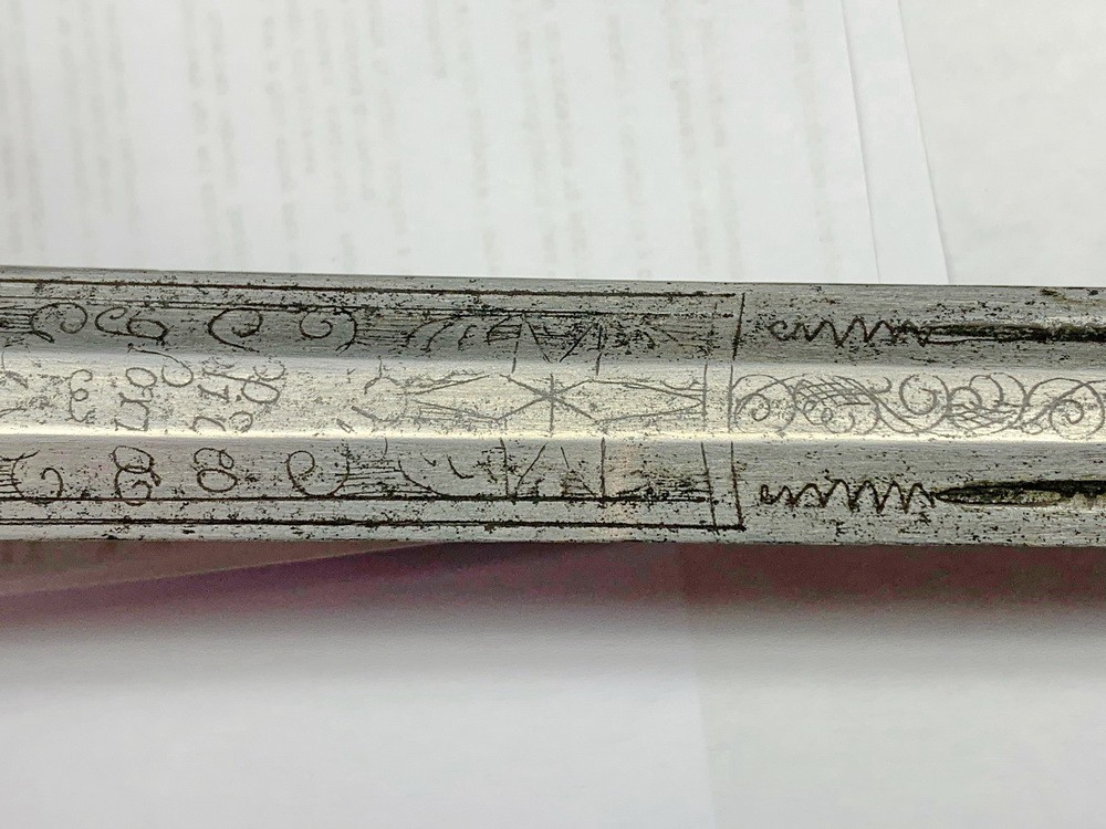 Офицерская шпага Западная Европа 18 век