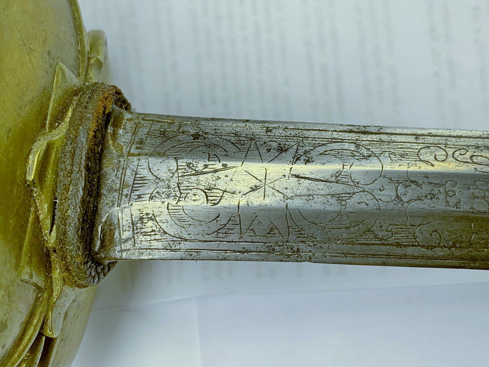 Офицерская шпага Западная Европа 18 век