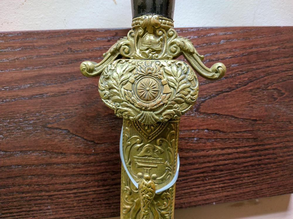 Тесак пожарной службы (Пожарника) Германии 19 век