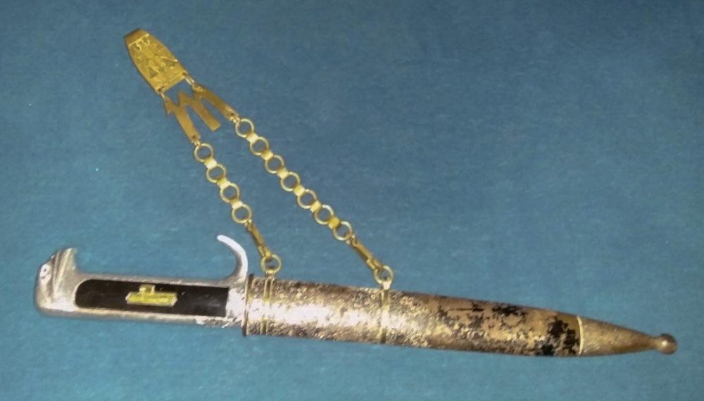 Кортик вищих офіцерів Італійської національної фашистської партії та добровільного ополчення 1937 року