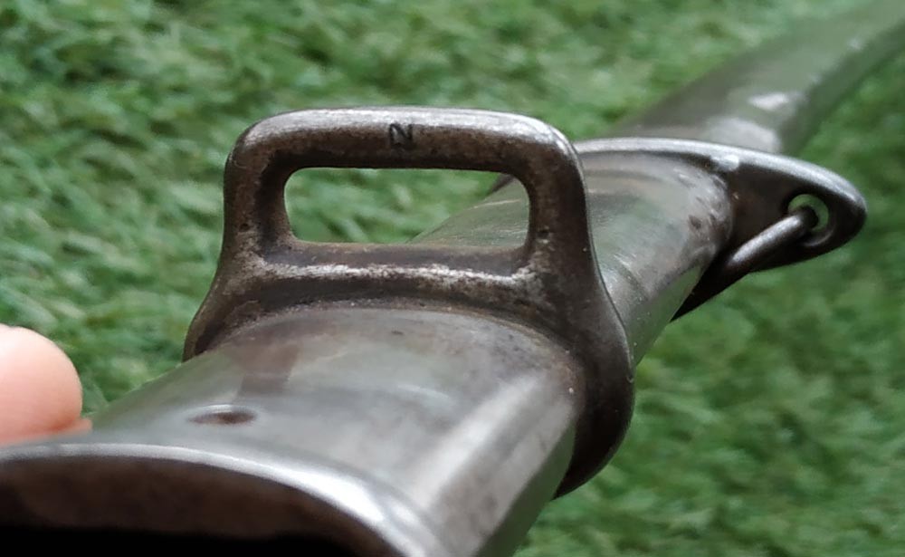 Прусская кавалерийская сабля образца 1852/1879 г конвойного батальона снабжения