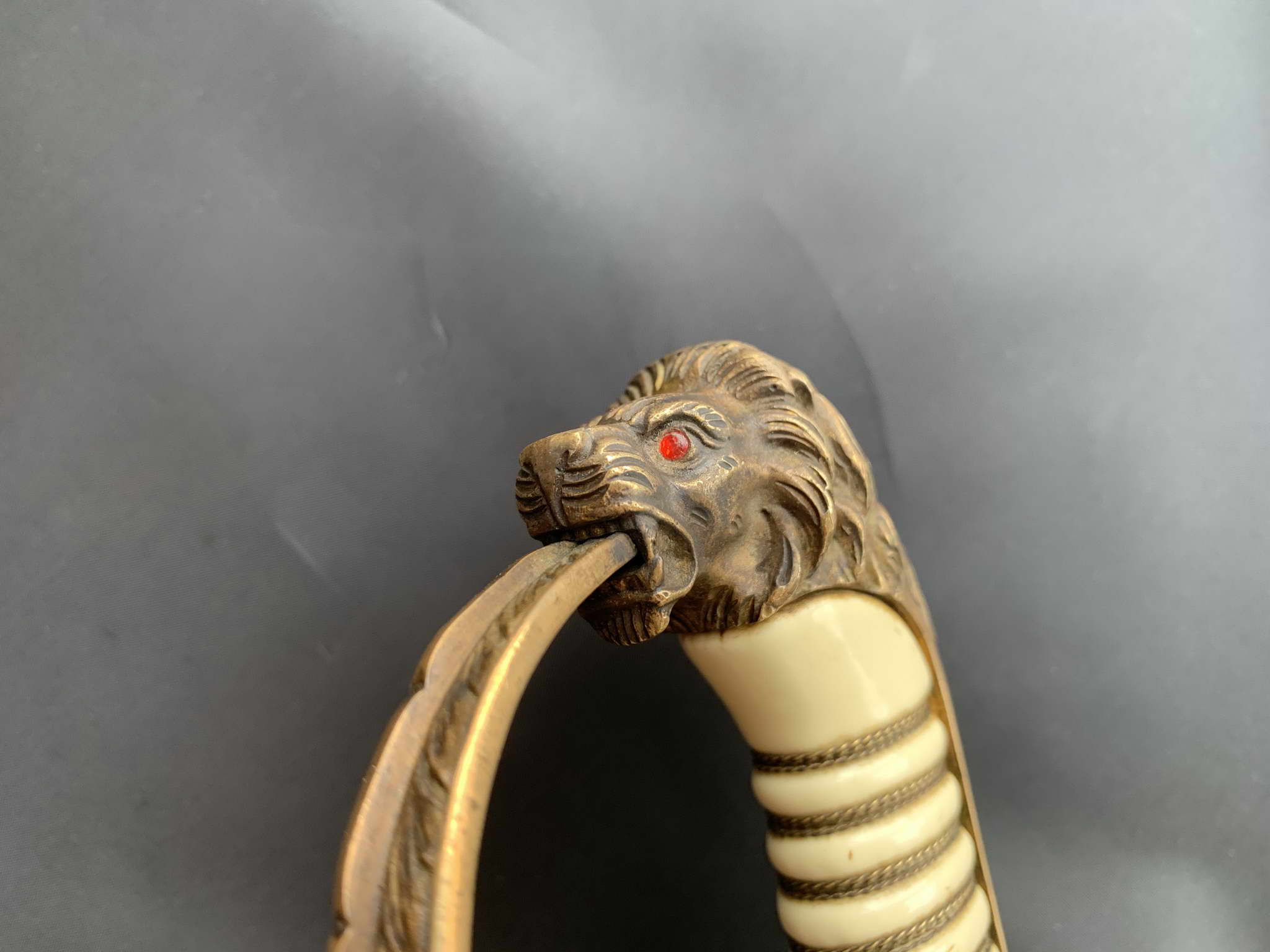 Немецкая парадная сабля офицера ВМФ Кригсмарине образца 1923 года. E&F.Horster, Solingen