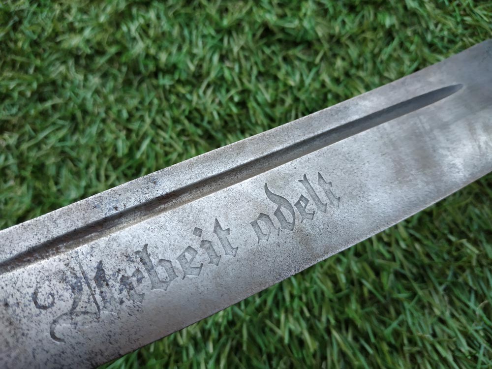 Тесак RAD образца 1934 года Carl Eickhorn Solingen (номерной)