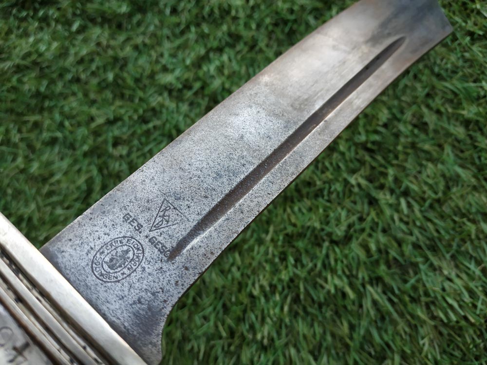 Тесак RAD образца 1934 года Carl Eickhorn Solingen (номерной)