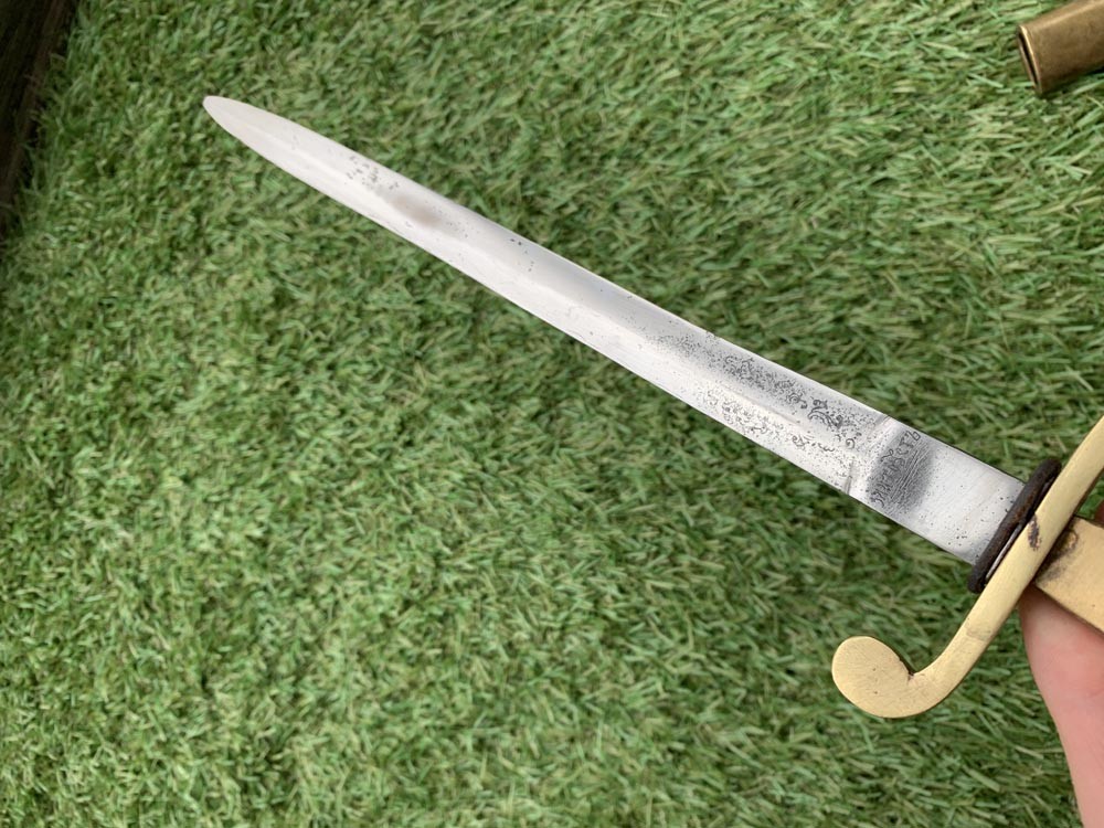 Русский офицерский кортик обр. 1914 г., частная Златоустовская мастерская