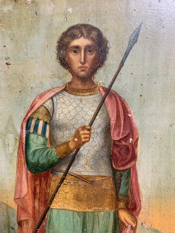 Икона Георгий победоносец