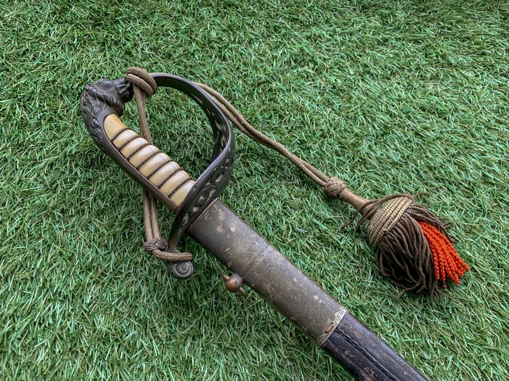 Сабля голландская морская офицерская обр. 1882 года