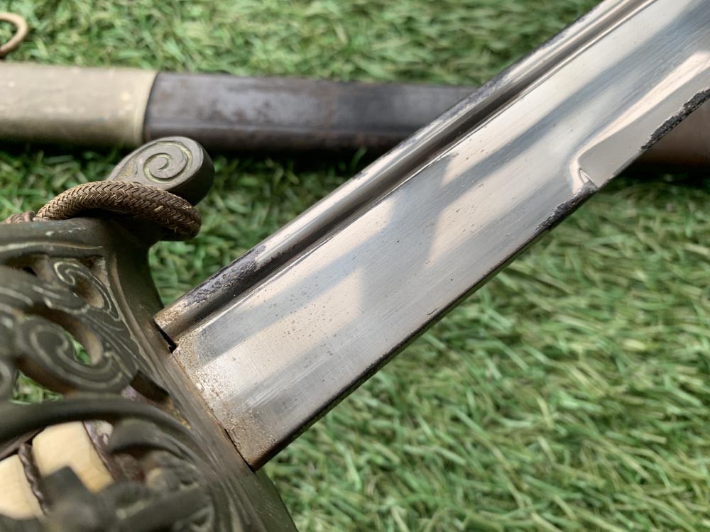 Сабля голландская морская офицерская обр. 1882 года 1 тип