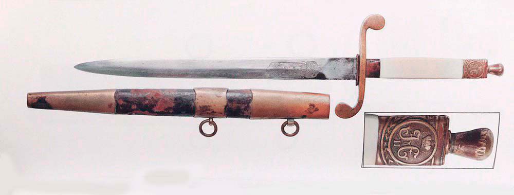 Кортик русский офицерский обр 1914 года