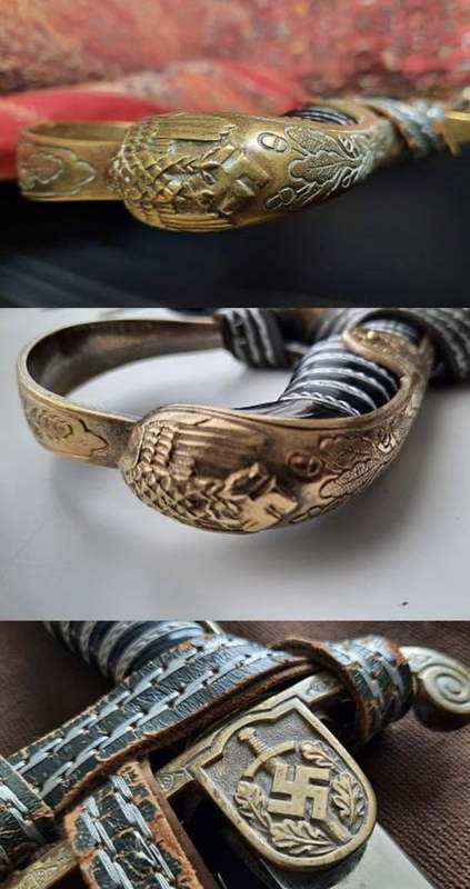 German sword Carl Eickhorn Field Marshall Series Lutzow