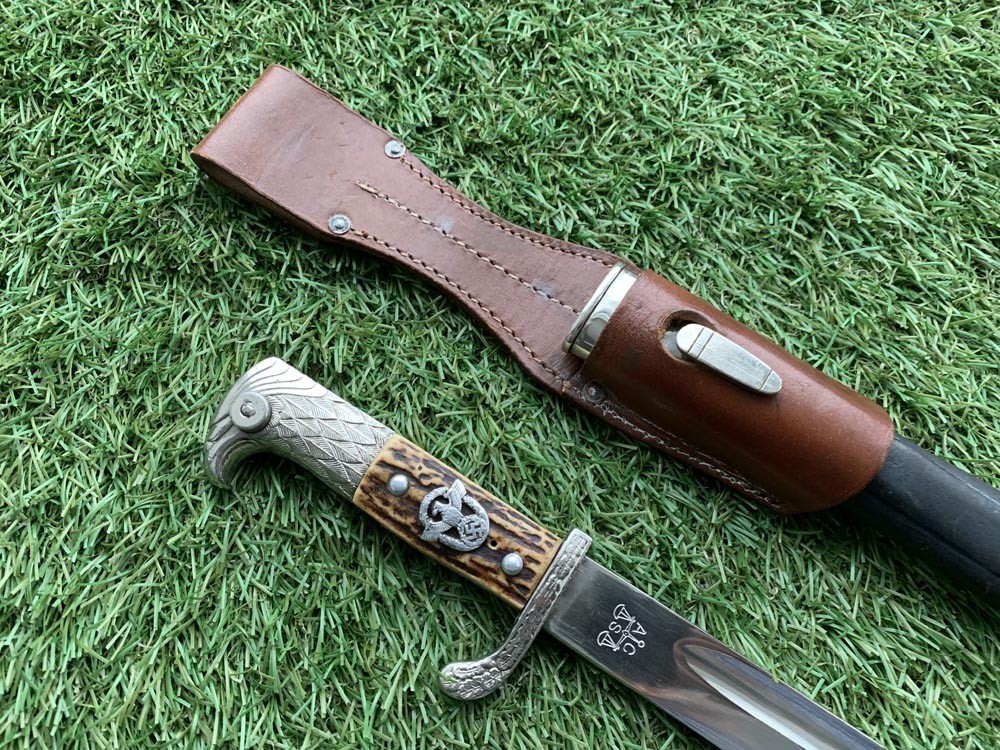 Штык полиции период Третьего Рейха. Производитель Coppel Alexander ALCOSO Solingen.