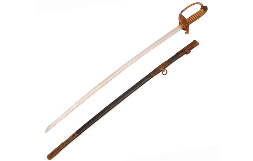 Сабля японская морская офицерская Кю-Гунто обр. 1883 года