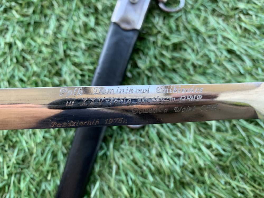 Кортик офицерский войск противовоздушной обороны Польши образца 1954 года