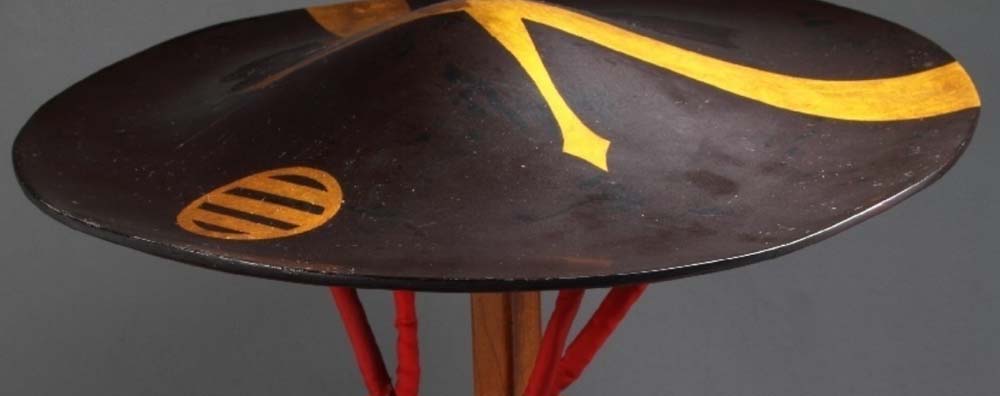 Дзингаса (самурайская шляпа) период Эдо.