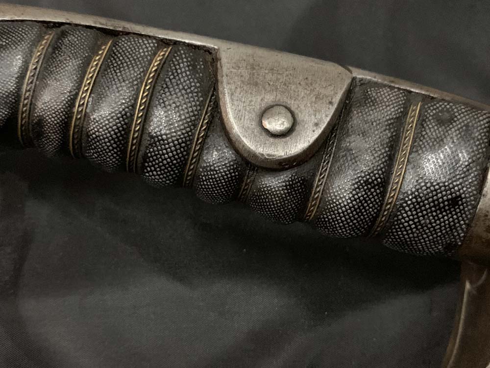 Британская сабля кавалерийского образца 1821 года, сделанная для экспортного рынка (Португалия)