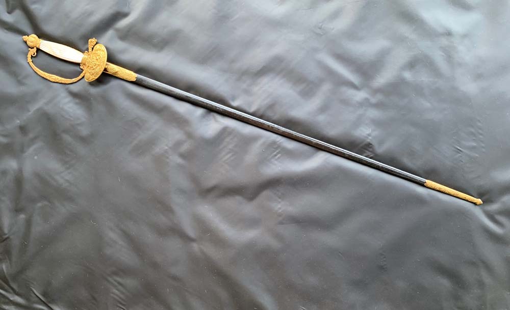 Заказная шпага гражданского чиновника Вторая империя, Франция.