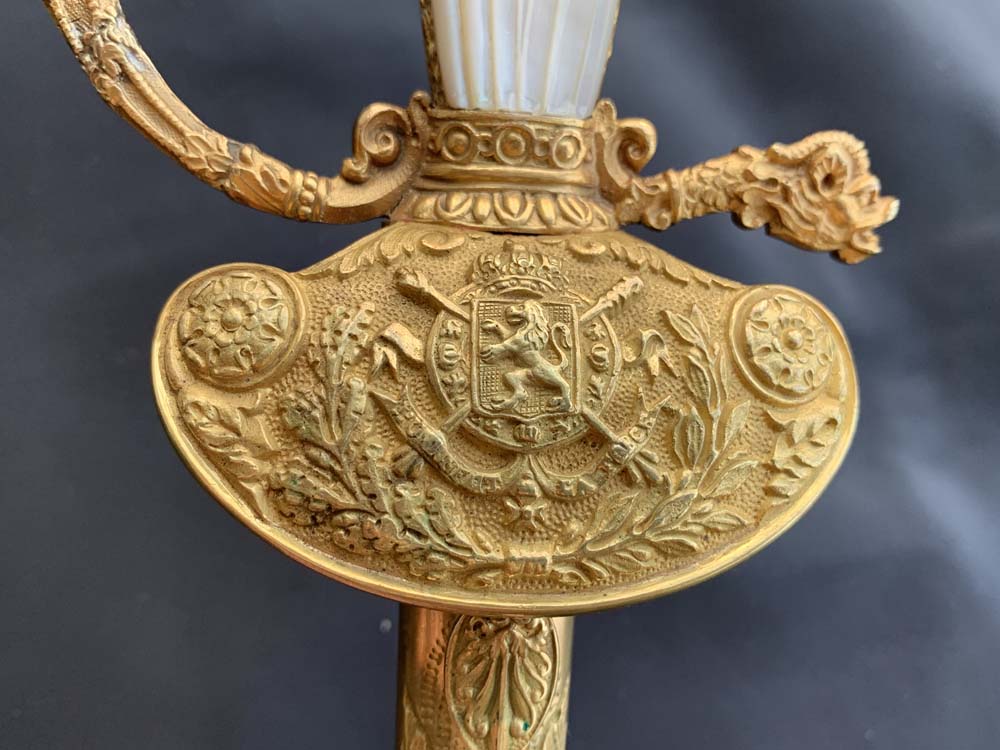 Заказная шпага гражданского чиновника Вторая империя, Франция.