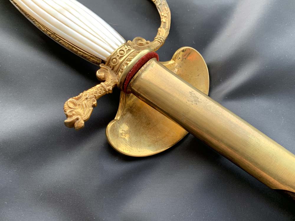 Заказная шпага гражданского чиновника Вторая империя, Франция.