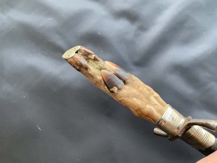 Окопный нож типа козья ножка, период Первой Мировой Войны