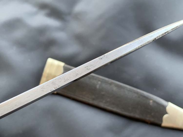 Окопный нож типа козья ножка, период Первой Мировой Войны.