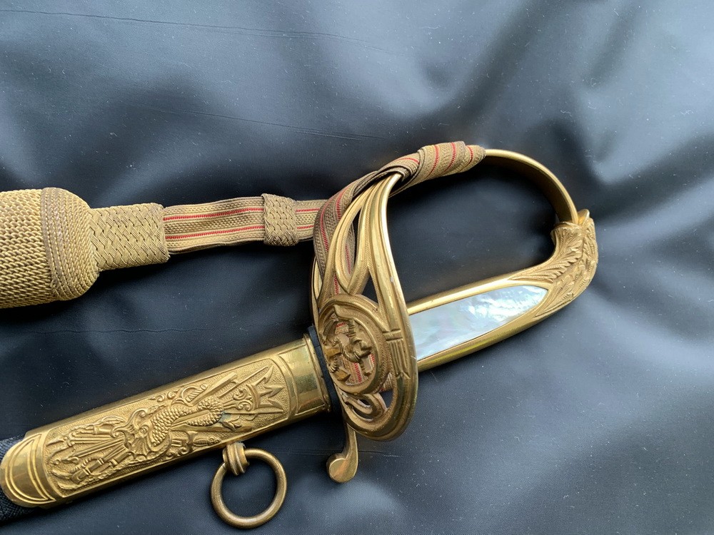 Сабля офицерская морская образца 1840/1849 гг. Королевство Дания