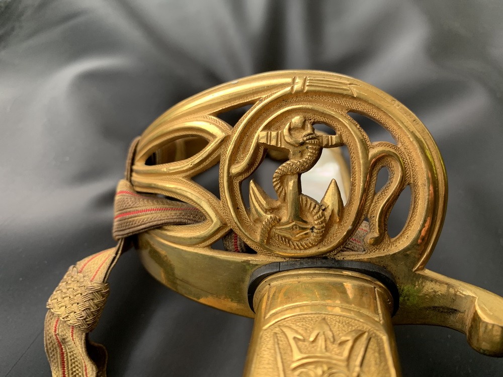 Сабля офицерская морская образца 1840/1849 гг. Королевство Дания