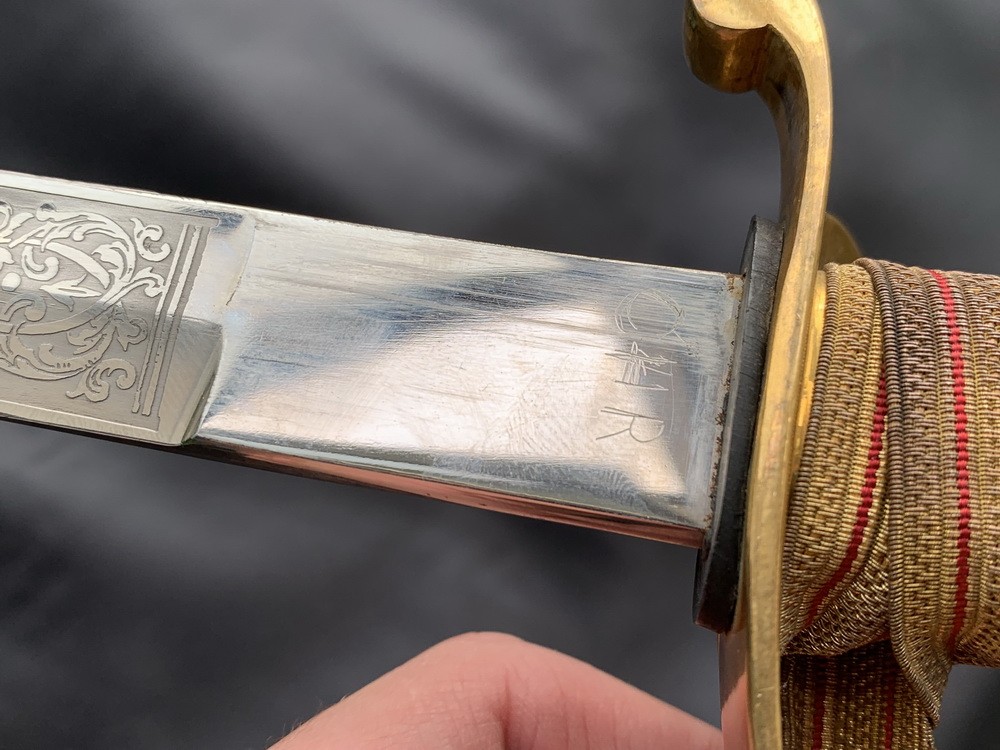 Сабля офицерская морская образца 1840/1849 гг. Королевство Дания