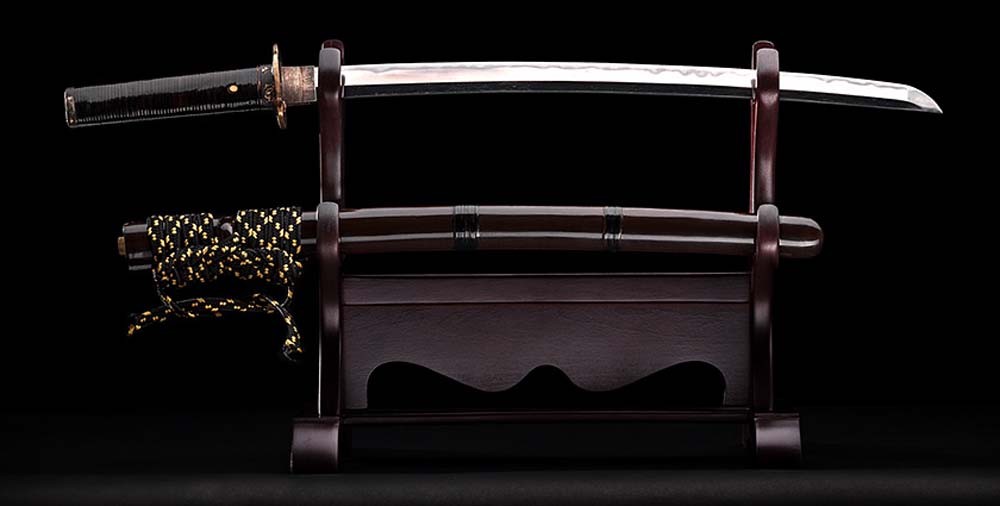 Традиционный японский самурайский меч типа вакидзаси (Период Кото)