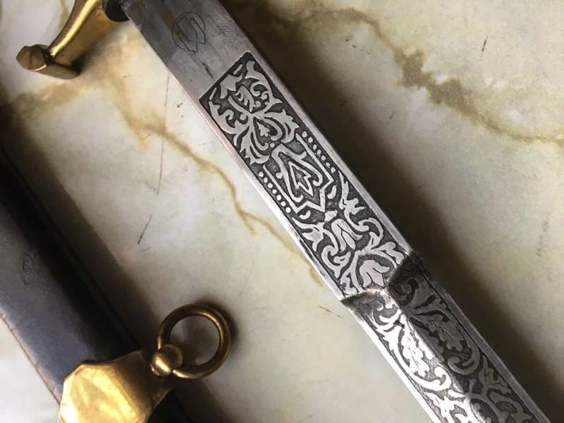 Огромный Кортик Украинский офицерский морской образца 1994 года