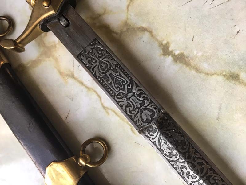 Огромный Кортик Украинский офицерский морской образца 1994 года