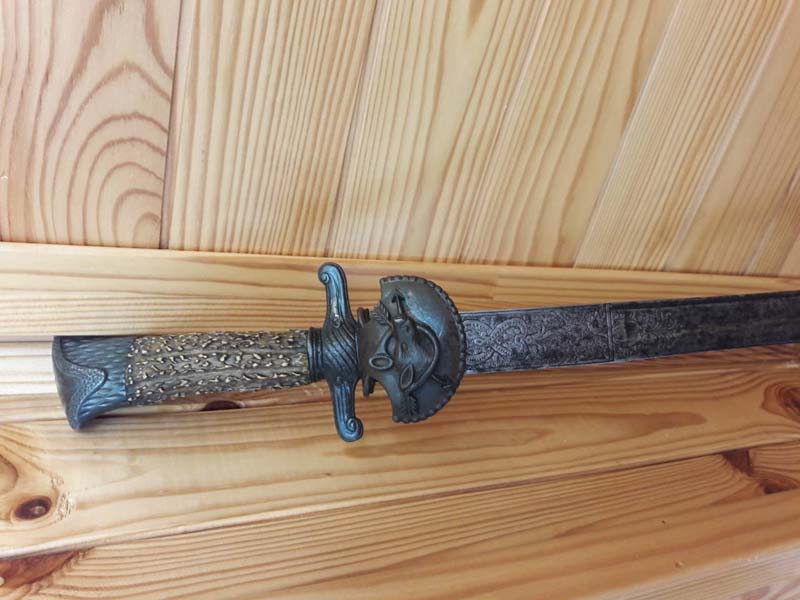 Европейский охотничий кинжал XVIII век