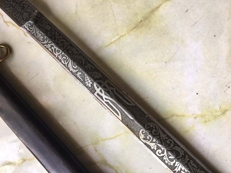 Огромный Кортик Украинский офицерский морской образца 1994 года