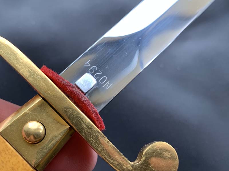 Кортик советский морской офицерский наградной образца 1945 года