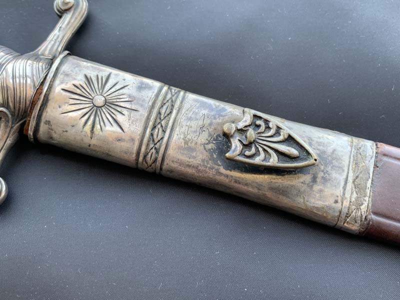 Французский охотничий кинжал XVIII века