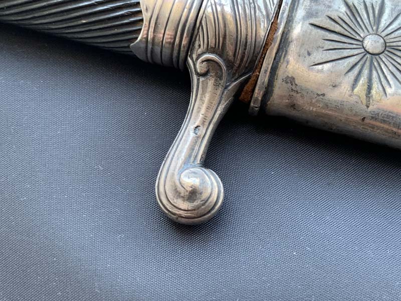 Французский охотничий кинжал XVIII века