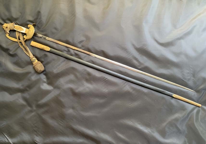 Шпага чиновника Бавария 19 век.