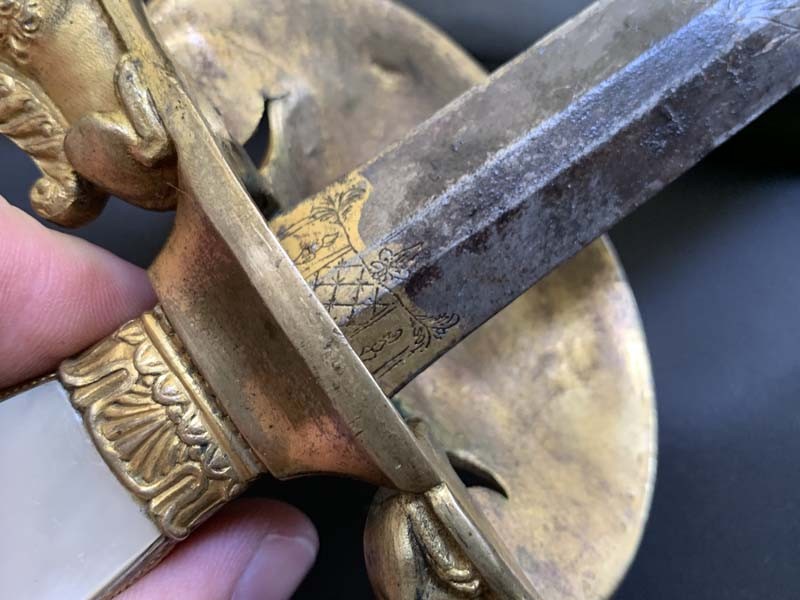 Шпага европейская судебного чиновника? конец 19 века.