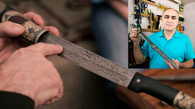 Интересная видео подборка от реставратора кавказского оружия Шапи Курбанов