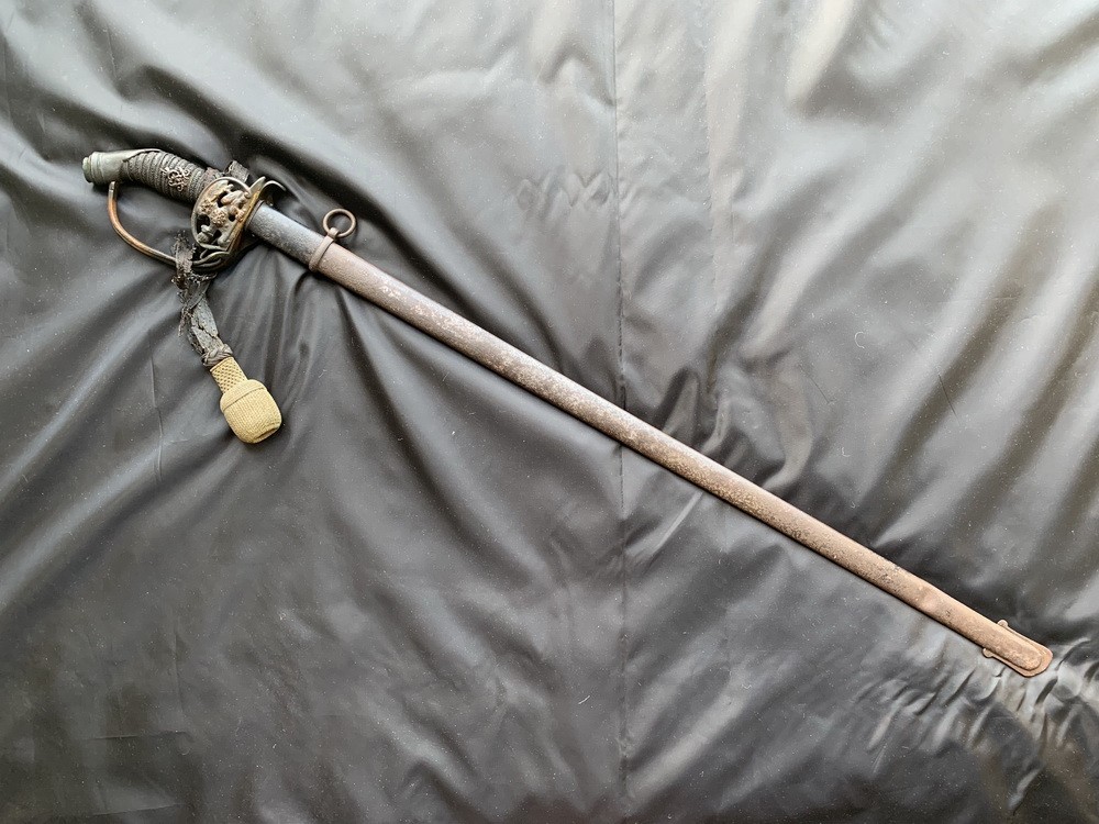 Прусский офицерский пехотный палаш образца 1889 года