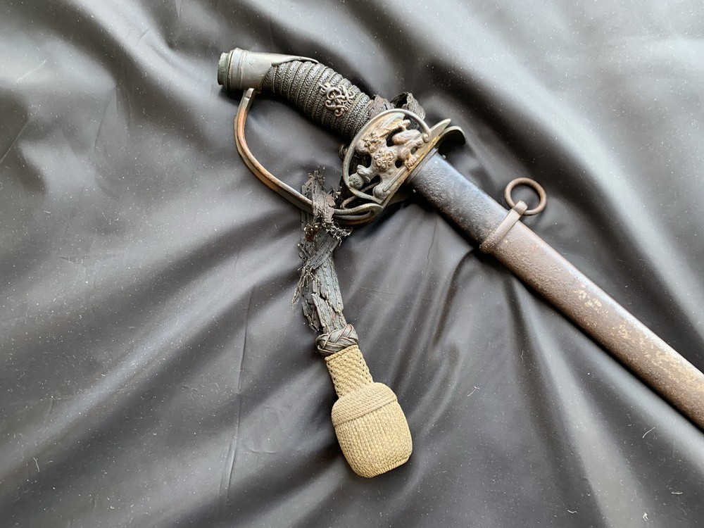 Прусский офицерский пехотный палаш образца 1889 года. Периода первой мировой
