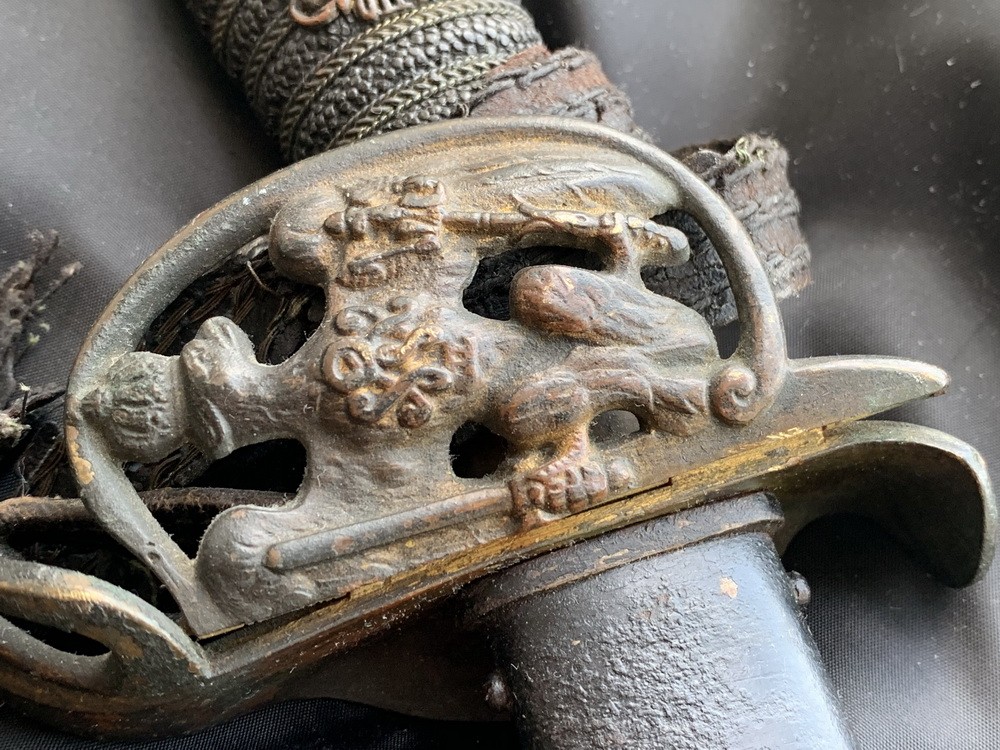 Прусский офицерский пехотный палаш образца 1889 года. Периода первой мировой