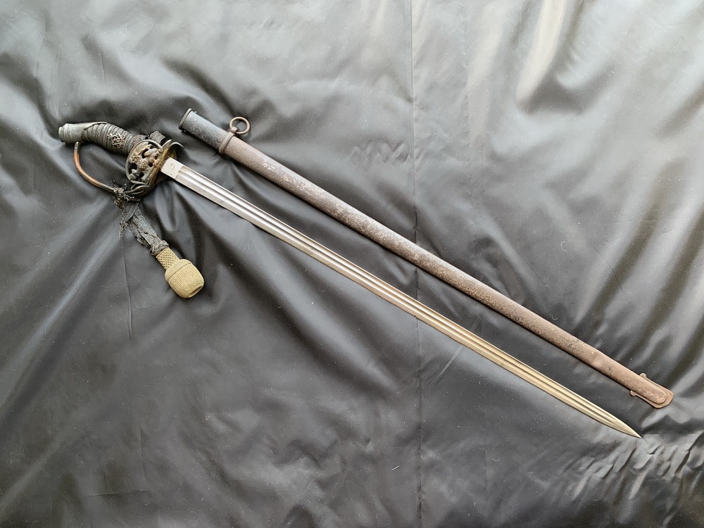 Прусский офицерский пехотный палаш образца 1889 года. Периода первой мировой