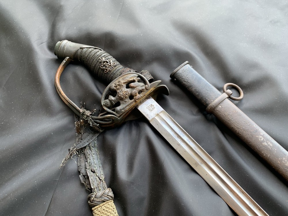Прусский офицерский пехотный палаш образца 1889 года. Периода первой мировой