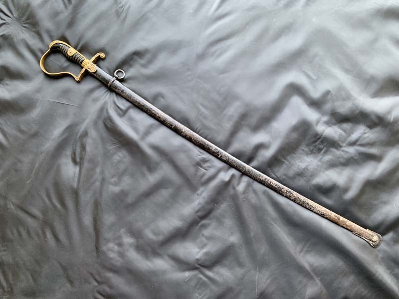 Офицерская парадная пехотная сабля Вермахта 1933-1945 гг. Третий Рейх.