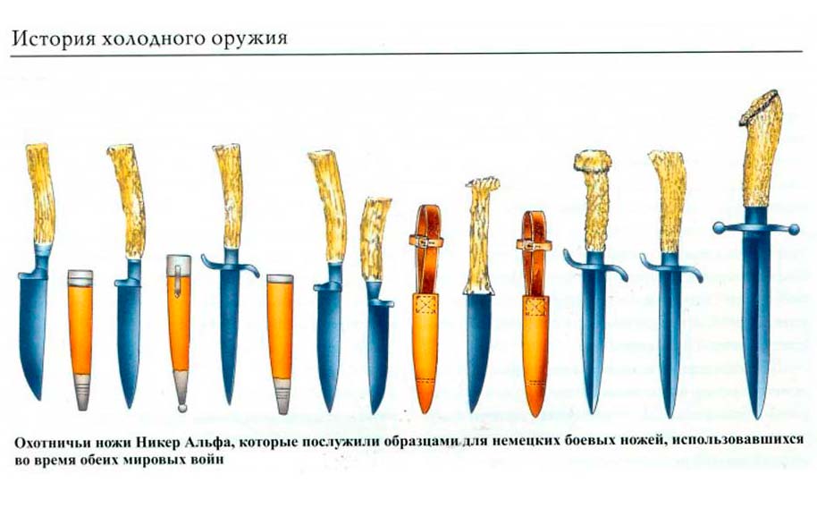Немецкий нож Никер Альфа