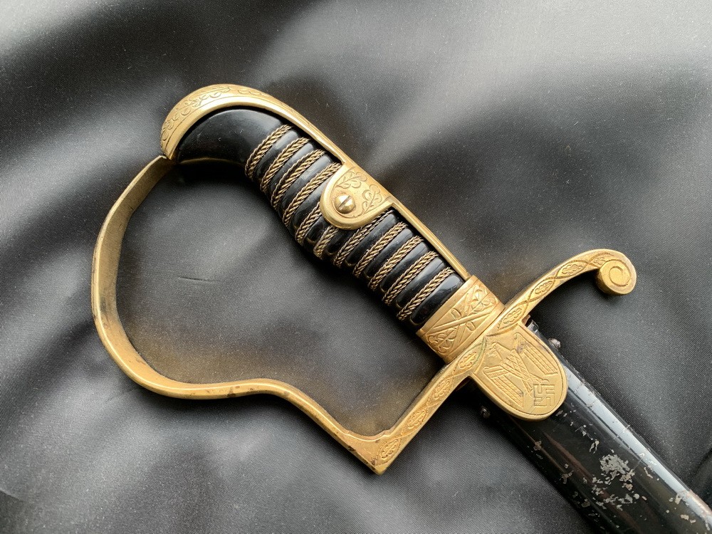 Немецкая офицерская сабля период второй мировой Третий Рейх