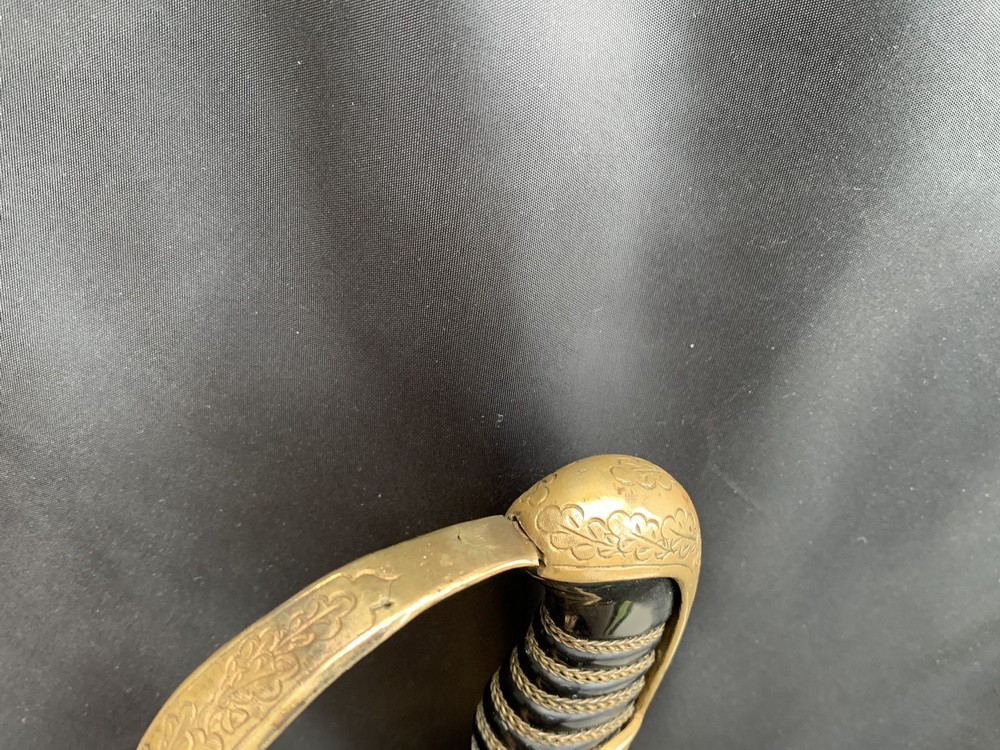 Немецкая офицерская сабля период второй мировой Третий Рейх